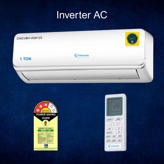 CWCVBH-VQW123 | 1 Ton Split AC | 3 Star Rating | Inverter
