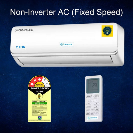 CWCDBJE3N243 | 2 Ton Split AC | 3 Star Rating | Non-invertor