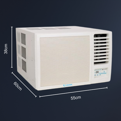 1 Ton Window AC (Copper, Dust Filter, 2024 Model, CRUISEW312SMRT, White)