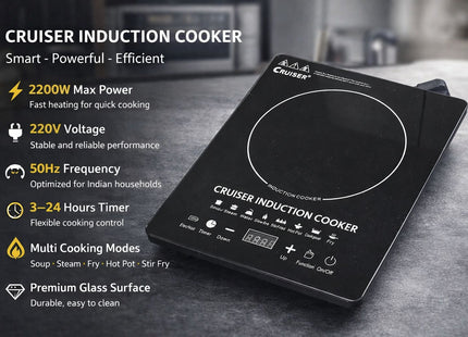 Induction cooktop 2200 W