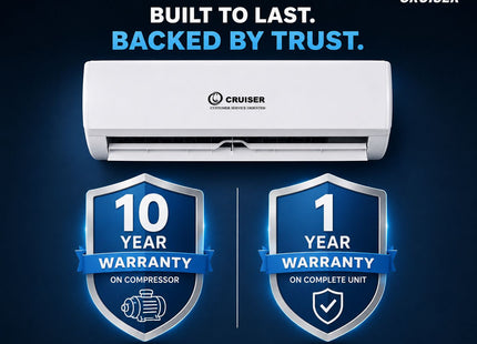 1.0 Ton 5-Star Inverter Split AC — Stay Cool, Even at 52°C